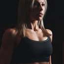 Lesbian Fitness Freak with Sporty Body in Champaign-Urbana